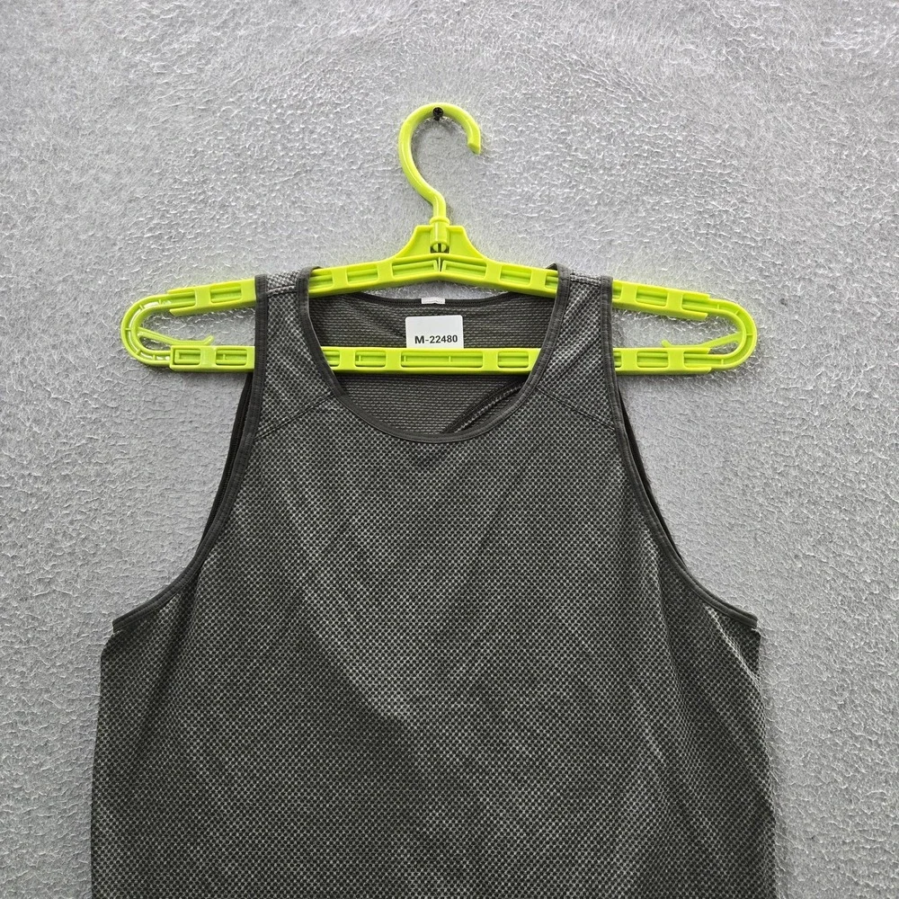 Lululemon Women Tank Top 4 Gray Open Up Sleeveless‎